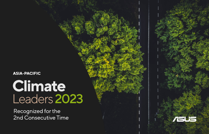 ASUS Achieves Climate Leaders Asia-Pacific Recognition for the Second Consecutive Time